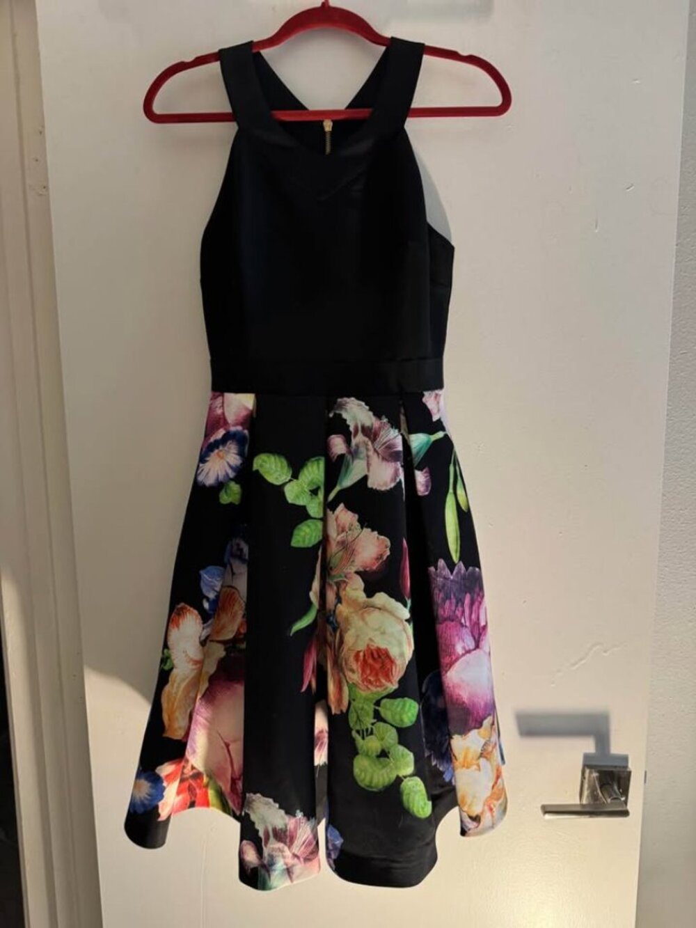 Ted Baker Illusia Tapestry Flora Flared women’s Dress size 1 (UK) 0-2 (USA)